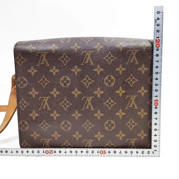 Authentic Louis Vuitton Cartouchiere GM Monogram Shoulder Bag LCMON203-120425 - Picture 2 of 9